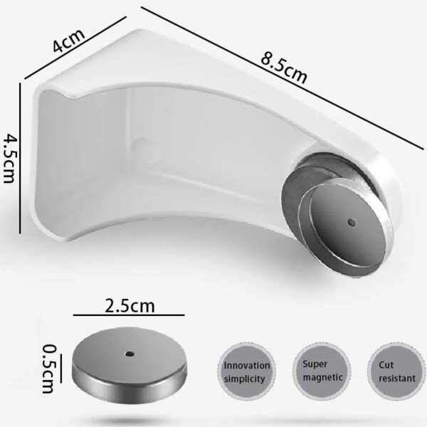 23324-818e82.jpg Porte-savon magnétique mural – Support suspendu auto-adhésif