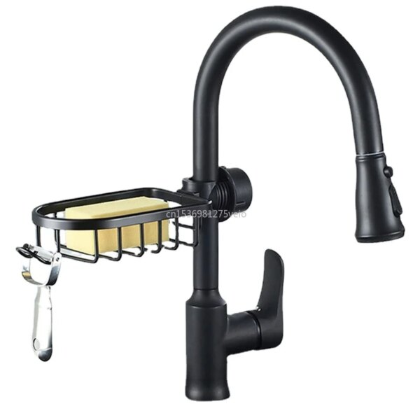 Panier de rangement Regina en acier inoxydable – Support coulissant