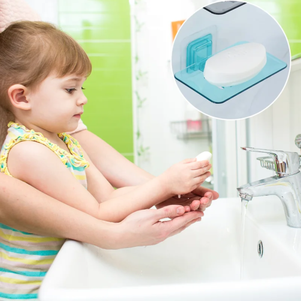 Support mural auto-adhésif Regina T1, double couche, éponge