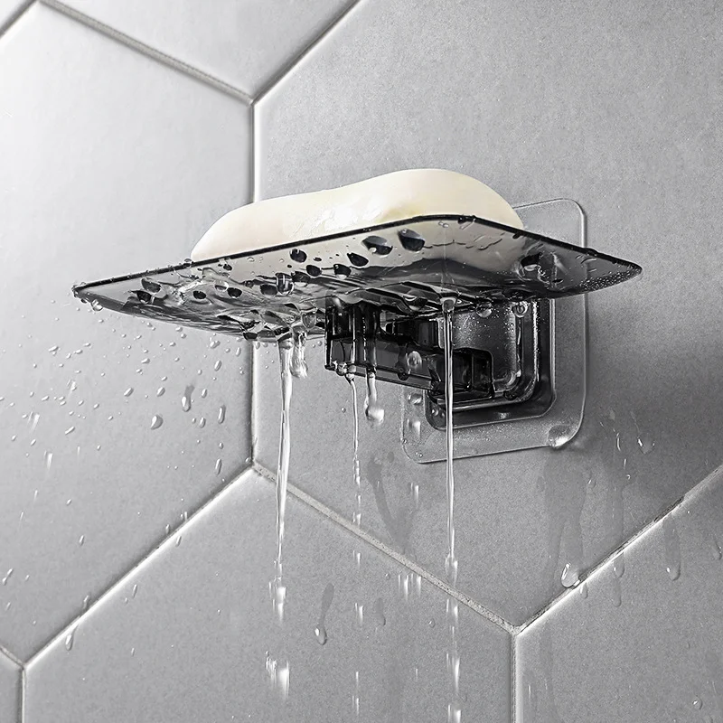 Support mural pour éponge Regina T1 – Double couch - Porte savon douche chez blanchimo.fr