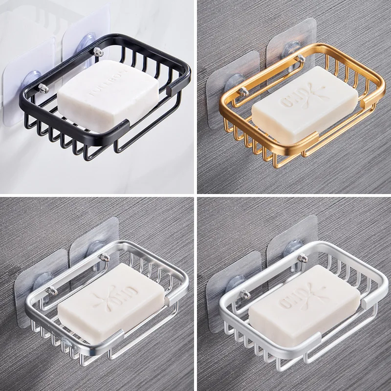 Étagère murale HORegina pour éponge et accessoires - Porte savon douche chez blanchimo.fr