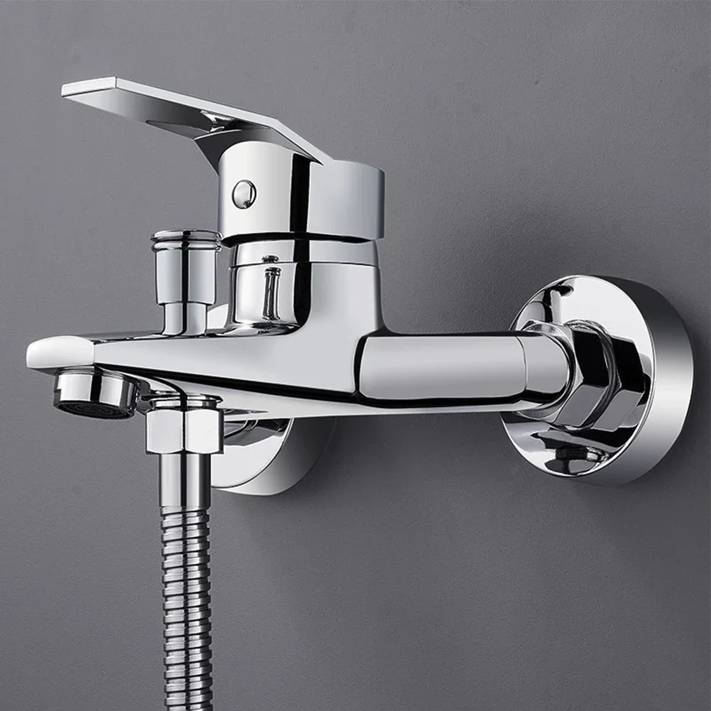 Robinet de douche mural en laiton antique – Ensemb
