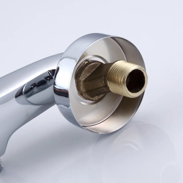 Robinet de douche thermostatique mural en alliage de zinc – Mitigeur bain