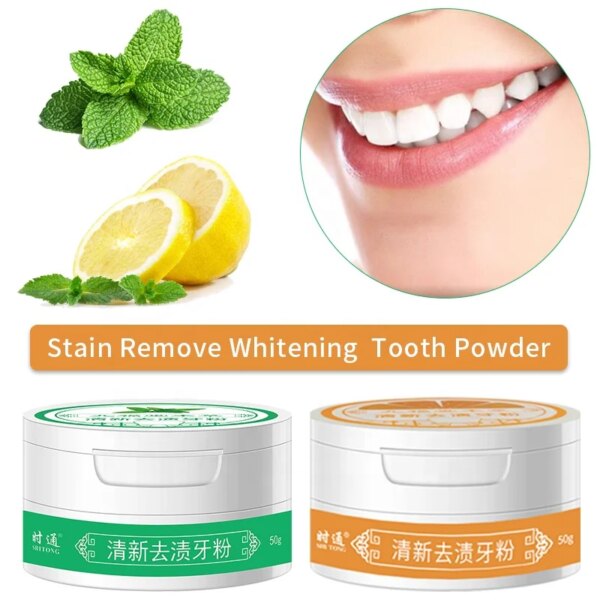 poudre de charbon dent, Essence de perle, dentifrice naturel