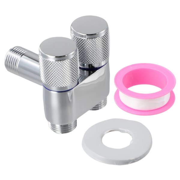 Machine à laver à double commande, vanne triangulaire de toilette, évier de cuisine