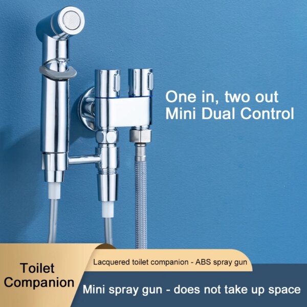 Douche Hygiénique Murale pour HOToilet Bidet, Pommeau de Douche