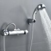 Robinet de douche thermostatique mural en laiton – 38°C sécurité