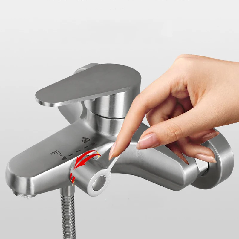 obinet de douche mural en acier inoxydable – Mitig