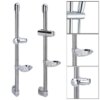 Barre de douche universelle réglable – Rail coulissant avec porte-savon