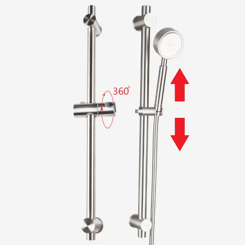 Barre de douche coulissante murale 65 cm – Rail in