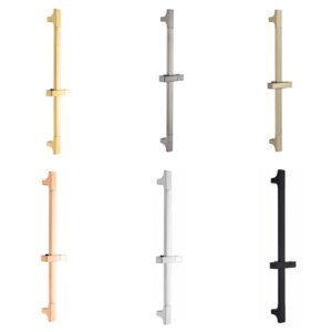 Angel recommande-Barre de douche marketréglable, chrome mat