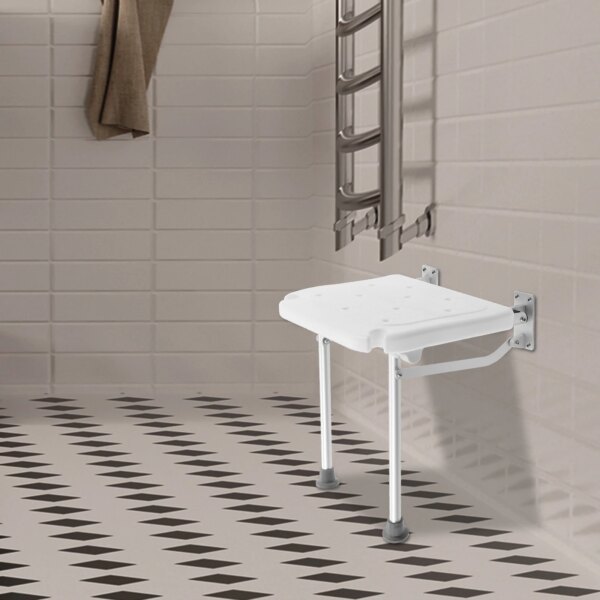 Siège de douche mural pliant, chaise de douche portable