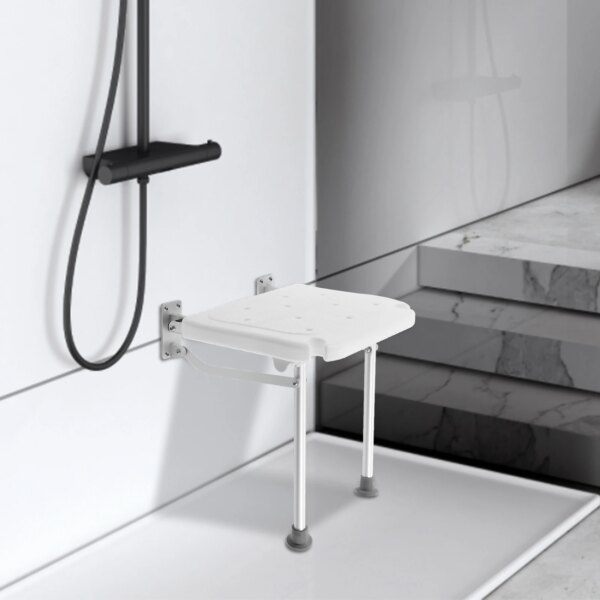Siège de douche mural pliant, chaise de douche portable