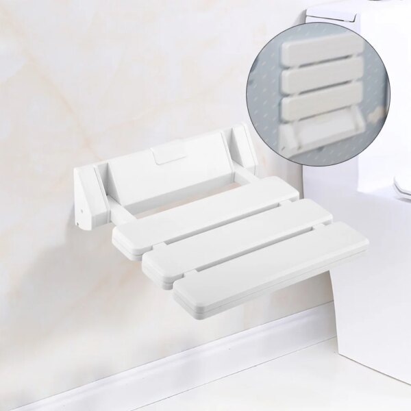 Siège de douche mural pliable 130kg – Chaise de bain