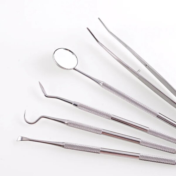 kit blanchiment dentaire professionnel 3/4/5pcs En Acier Inoxydable Outils Dentaires