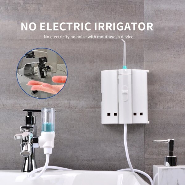 kit blanchiment dentaire professionnel Irrigateur buccal, robinet d'eau, SPA, famille de fils dentaires