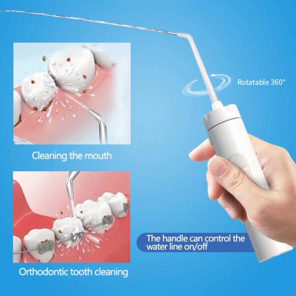 kit blanchiment dentaire professionnel Irrigateur buccal, robinet d'eau, SPA, famille de fils dentaires