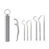 Kit d’Hygiène Buccale Portable en Acier Inoxydable 430 – Outils
