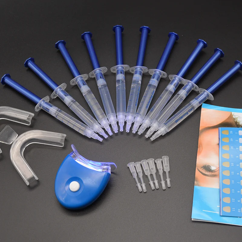 kit blanchiment dentaire, avec 32 Led, stylo Gel d