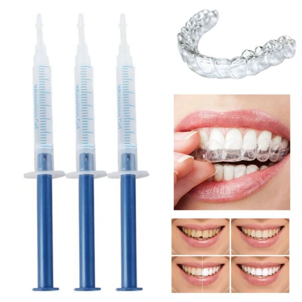 kit blanchiment dentaire professionnel d'hygiène buccale 44% peroxyde de Carbamide