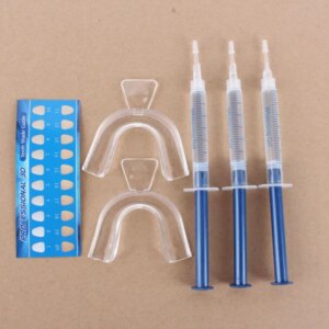 kit blanchiment dentaire professionnel d'hygiène buccale 44% peroxyde de Carbamide