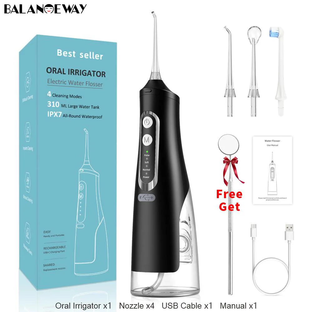 Black With 4 Nozzles