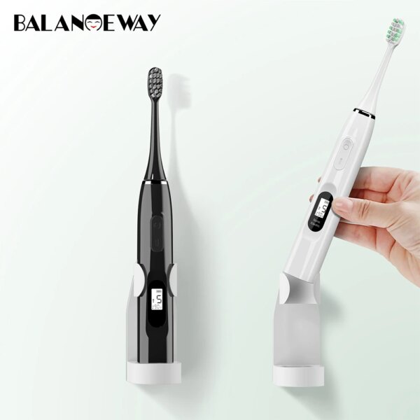 brosse a dent electrique sonique intelligente, balance, 15 Modes, minuterie pour adulte
