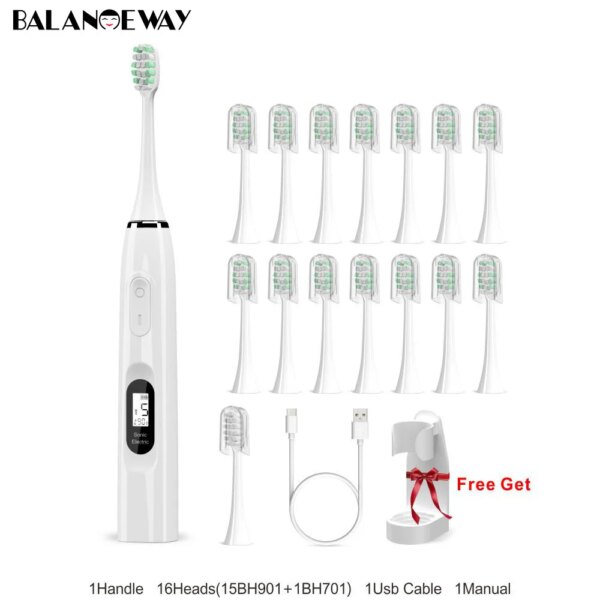 Brosse Electrique Sonique 15 Modes