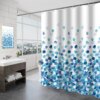 Rideau de Douche Imperméable Design Moderne – Motifs Fleurs
