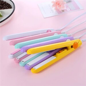 Mini lisseur de cheveux portable, fer plat à friser
