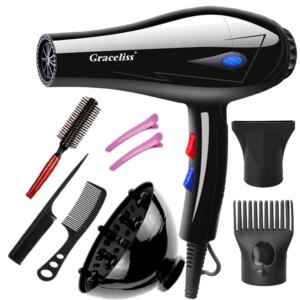 Sèche-cheveux professionnel pour salon de coiffure, sèche-cheveux pour usage domestique