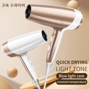 Sèche-cheveux professionnel pour salon de coiffure, puissance de bain 220 W