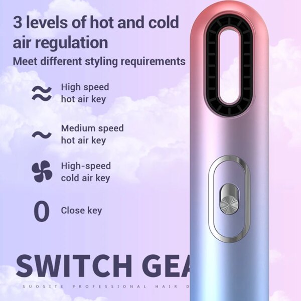 Mini sèche-cheveux portable One Step, salon professionnel