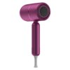 Sèche-cheveux professionnel portable avec diffuseur, sèche-cheveux ionique, violet, cheveux bouclés