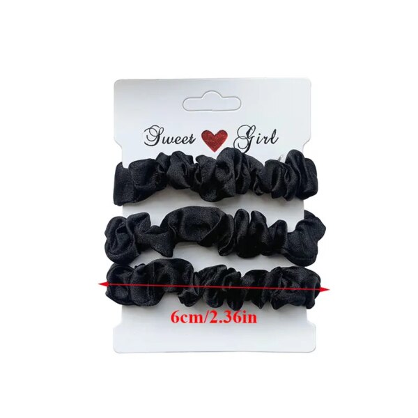 Chouchou pour femmes, attaches pour cheveux solides, supports pour queue de cheval