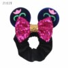 29753-99c295.jpg Bandeaux de cheveux en velours Disney pour filles, chouchous oreilles de Noël