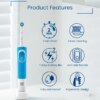 2976-80a678.jpg brosse a dent electrique Oral B D100, accessoire de nettoyage de la vitalité 2D, étanche