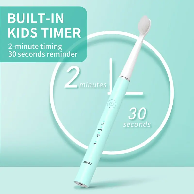 Brosse à Dents Électrique Sonique Enfant – Design 