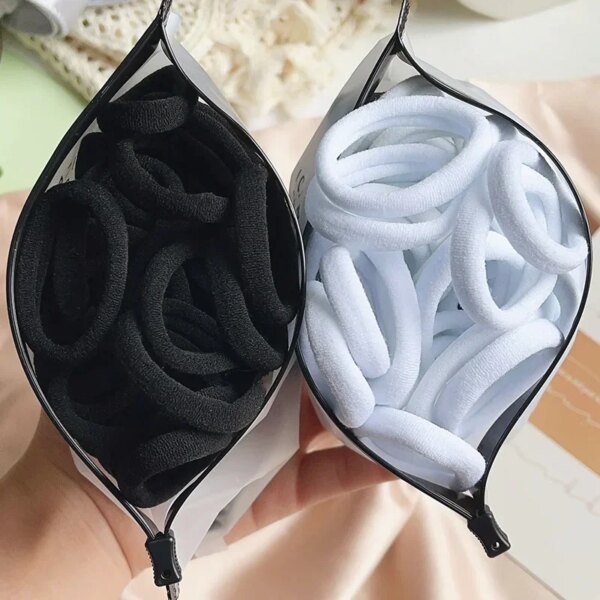 30141-5a1fb7.jpg chouchou cheveux Artificiel astiques à cheveux de couleurs mélangées pour femmes et filles