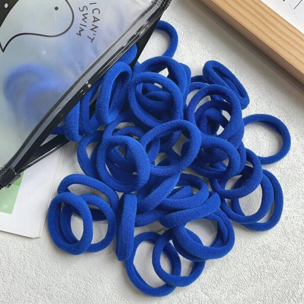 30174-e528c7.jpg chouchou cheveux Artificiel astiques à cheveux de couleurs mélangées pour femmes et filles