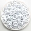 Lot 100 Élastiques Cheveux Nylon – Mini Scrunchies Colorés Enfants
