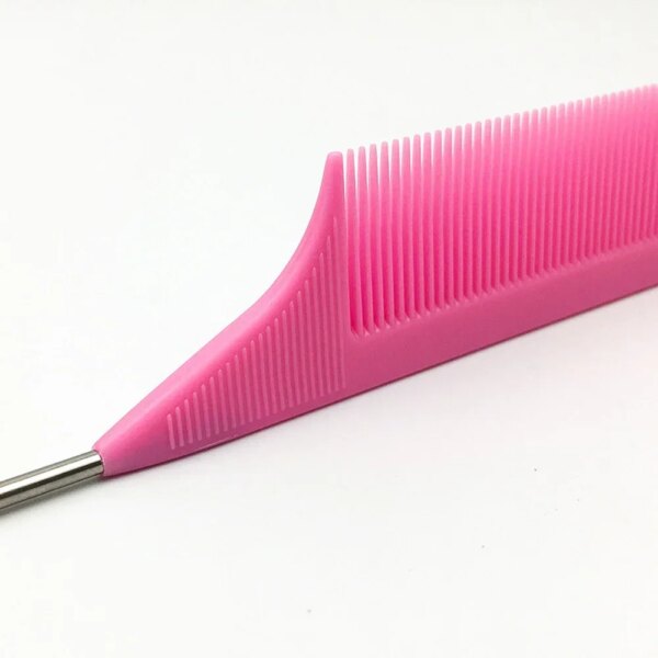 Peigne à queue pointue antistatique professionnel, brosse de embaupour cheveux