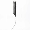 Peigne à queue pointue antistatique professionnel, brosse de embaupour cheveux