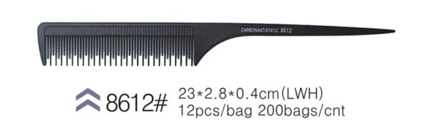 30887-5bb074.jpg Peigne à queue de rat Peigne à queue en plastique antistatique et résistant à la chaleur