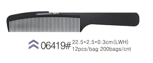 30895-5a4b4c.jpg Peigne à queue de rat Peigne à queue en plastique antistatique et résistant à la chaleur