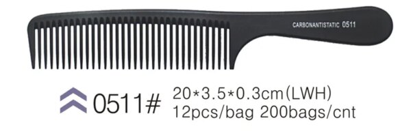 30905-944228.jpg Peigne à queue de rat Peigne à queue en plastique antistatique et résistant à la chaleur