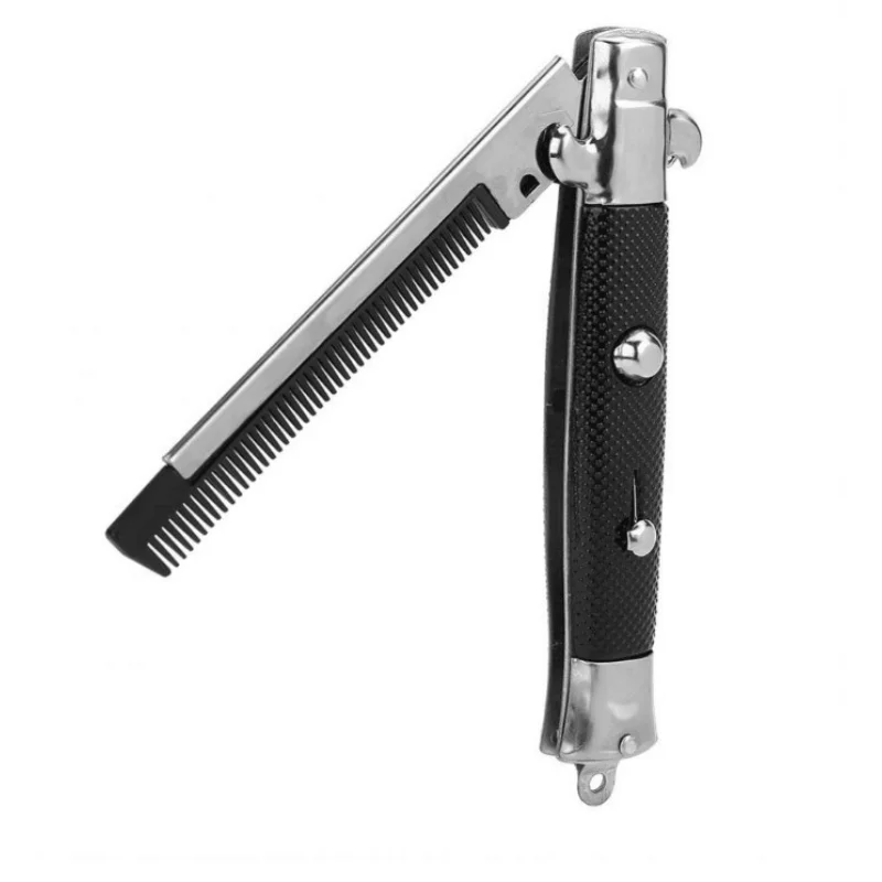 Peigne à Ressort Pliant de Poche – Peigne Portable pour Cheveux