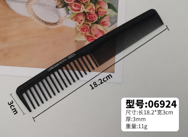 Peignes de coiffure à LED plus riches, brosses à cheveux droites pour filles, peigne à queue de cheval Pro Salon