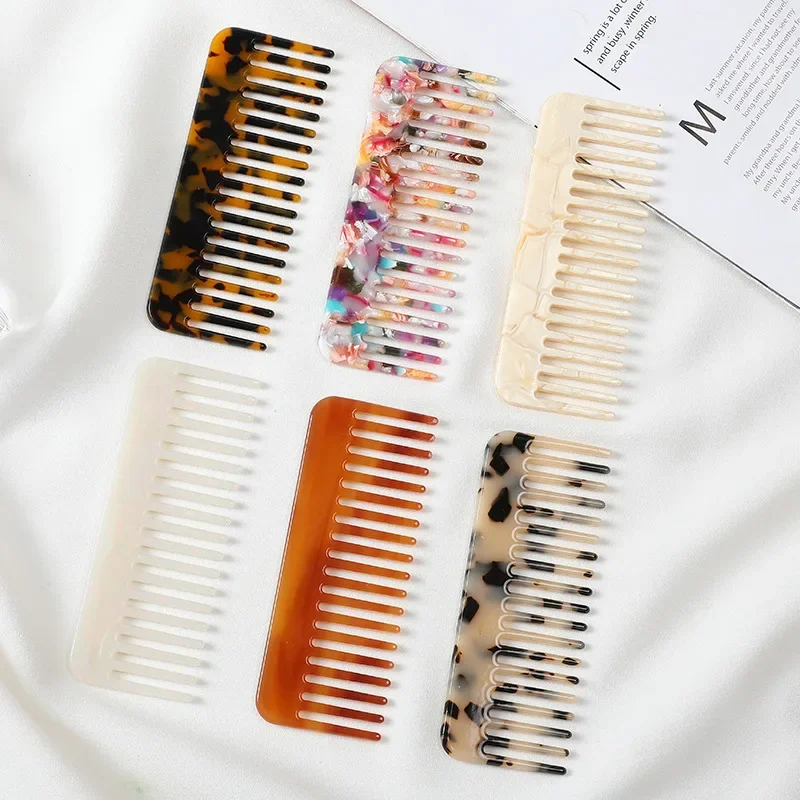 Peigne à Cheveux en Acétate à Dents Larges – Desig