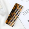 Peigne à cheveux en acétate à dents larges, design de mode coréen, brosse à cheveux de massage antistatique
